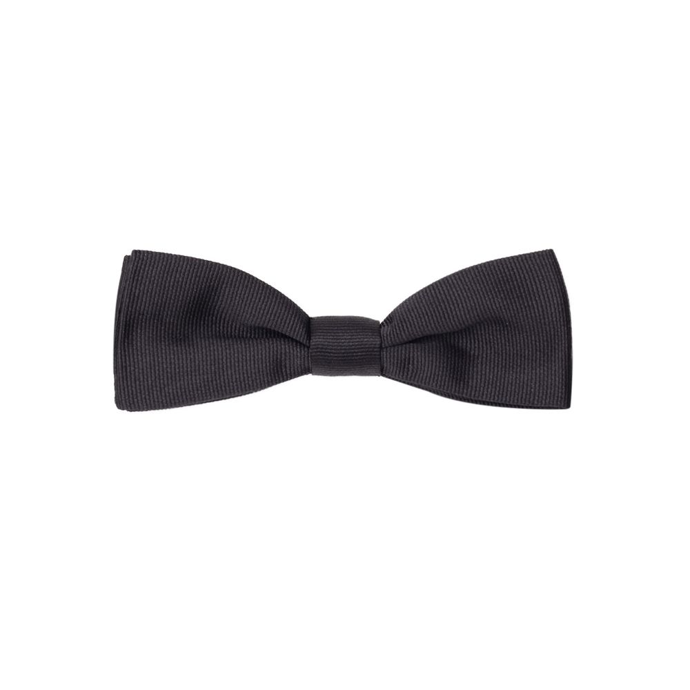 Black Silk Bowty