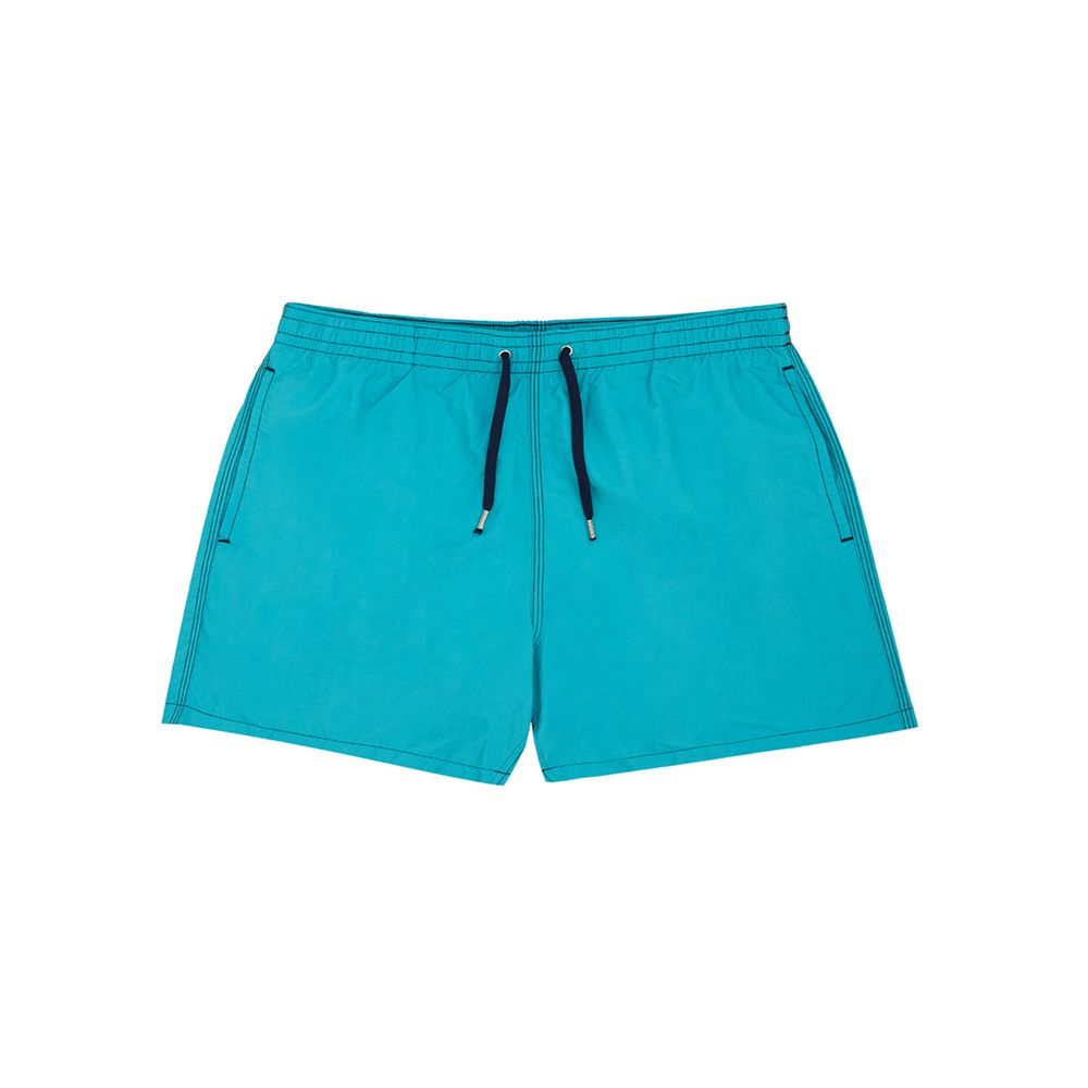 Malo Turquoise Polyester Men's Swimwear