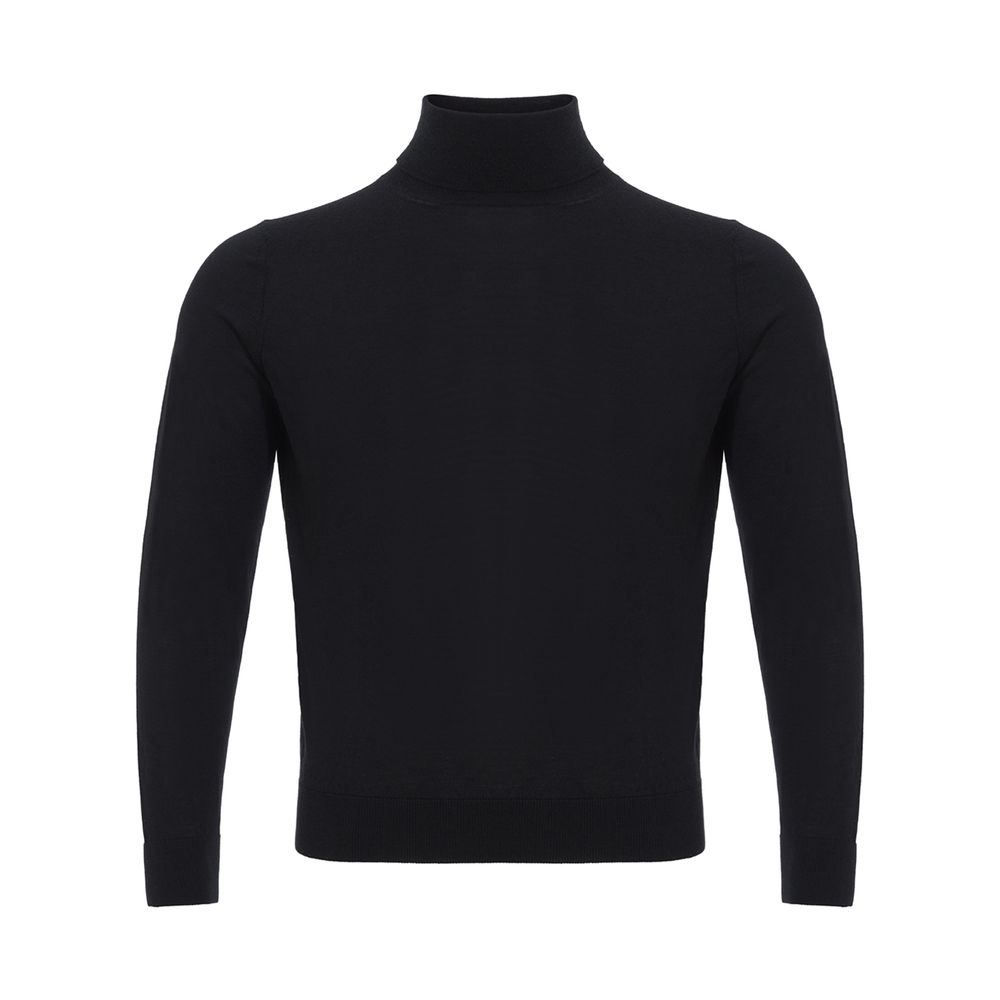 Black Cashmere Turtleneck