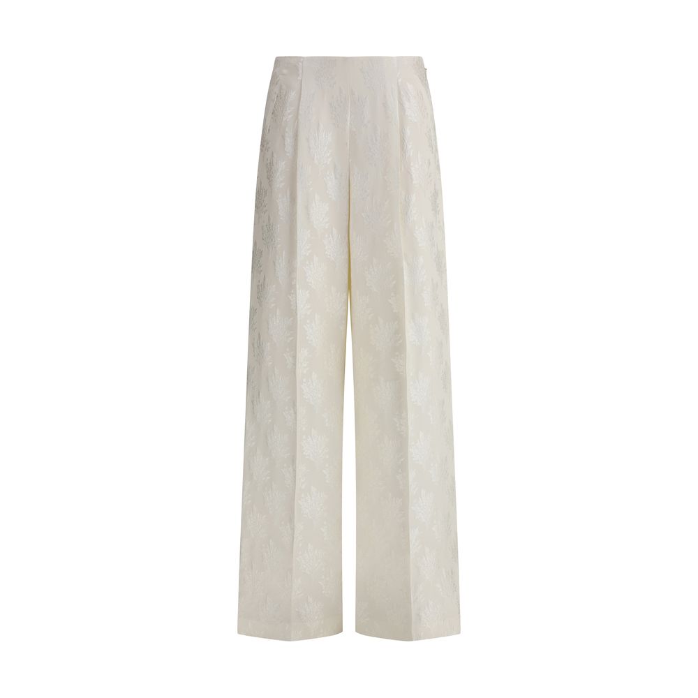 Satin Bouquet Pants