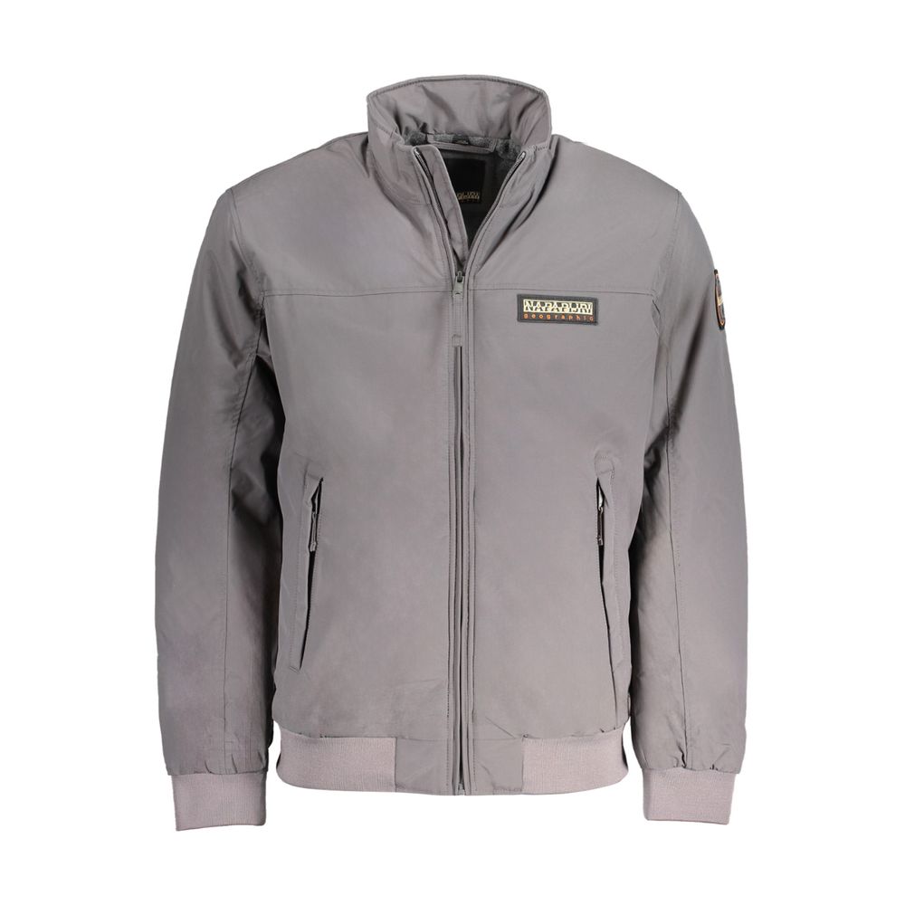 Napapijri Gray Polyamide Men's Jacket