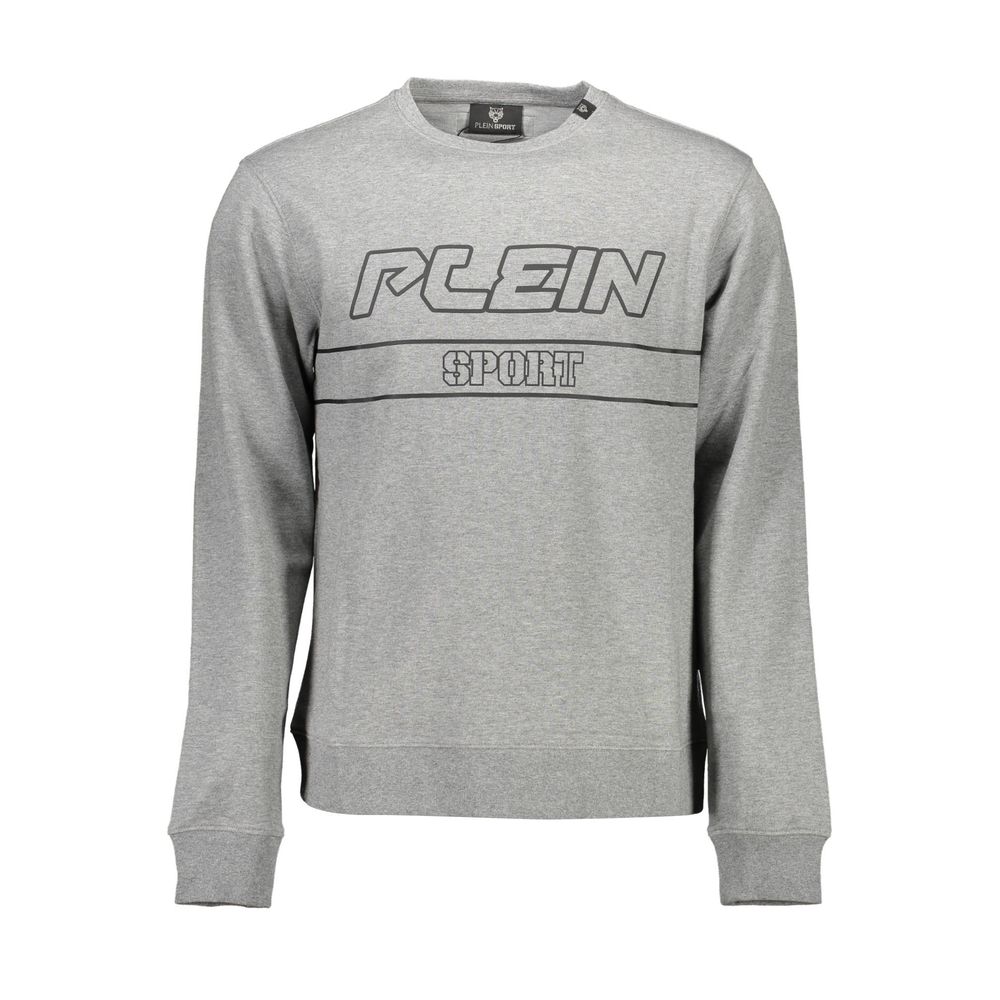 Grigio Cotton Men Sweatshirt