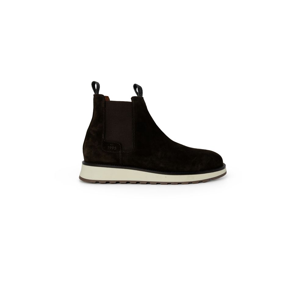 Brown Suede Leather Boot