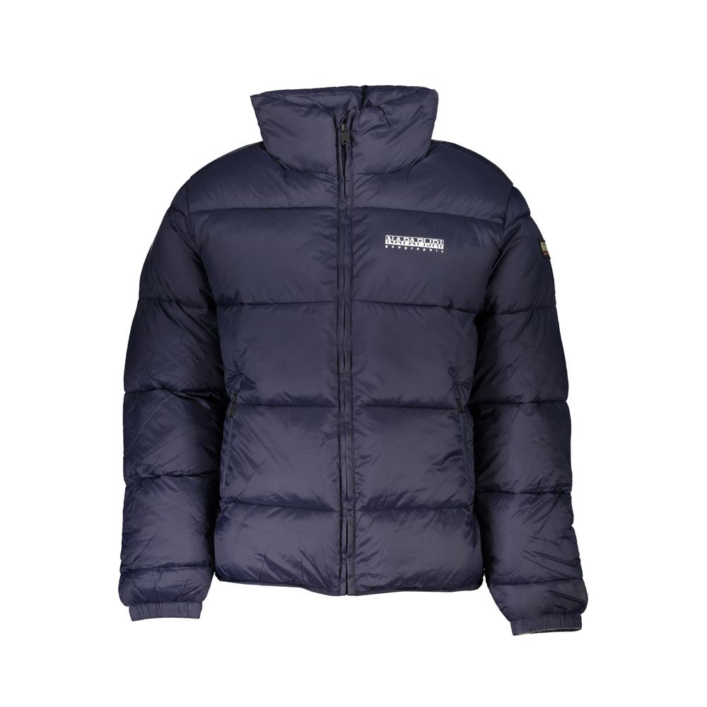 Napapijri Blue Polyamide Men Men's Jacket