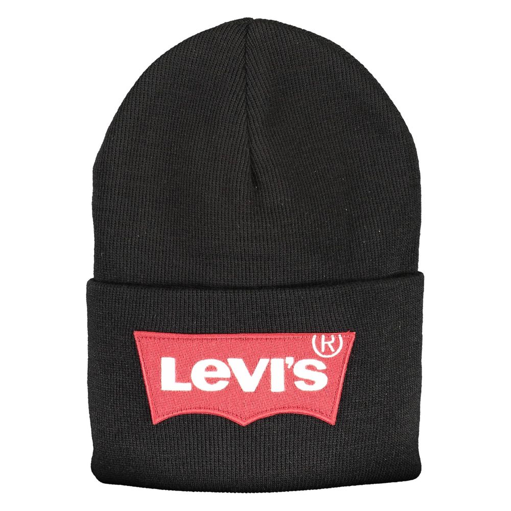 Black Marabou Men Cap