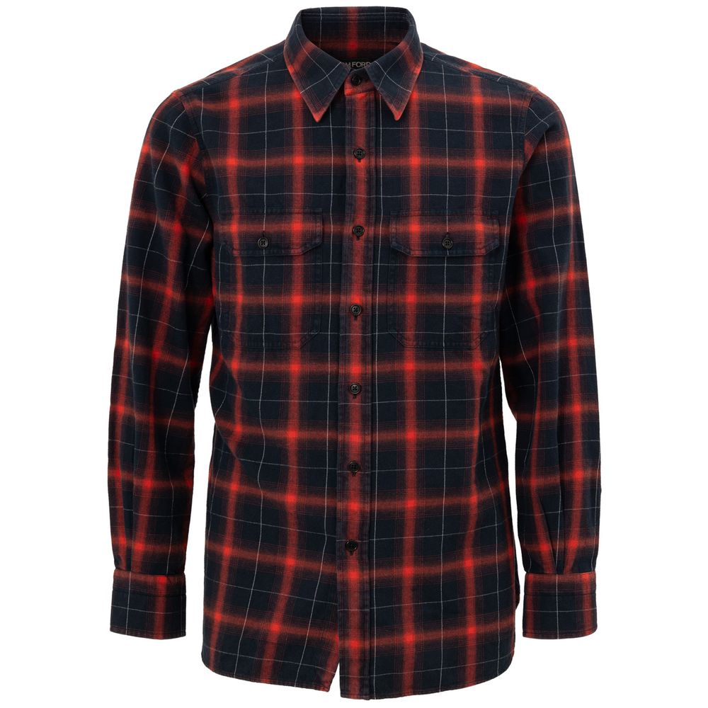 Bicolor Linen Shirt