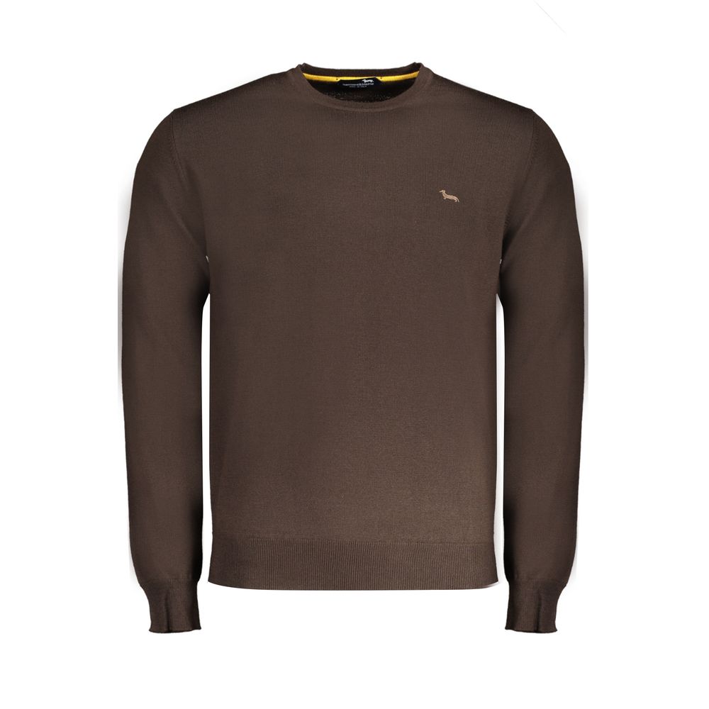 Marrone Wool Men Sweater