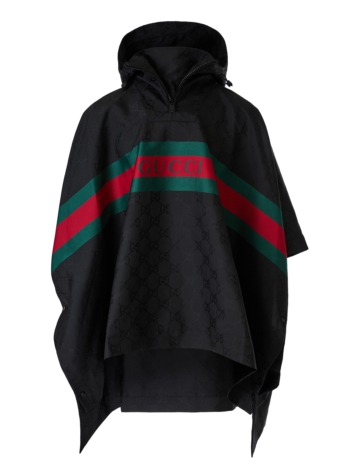 GG Jacquard Nylon Coat