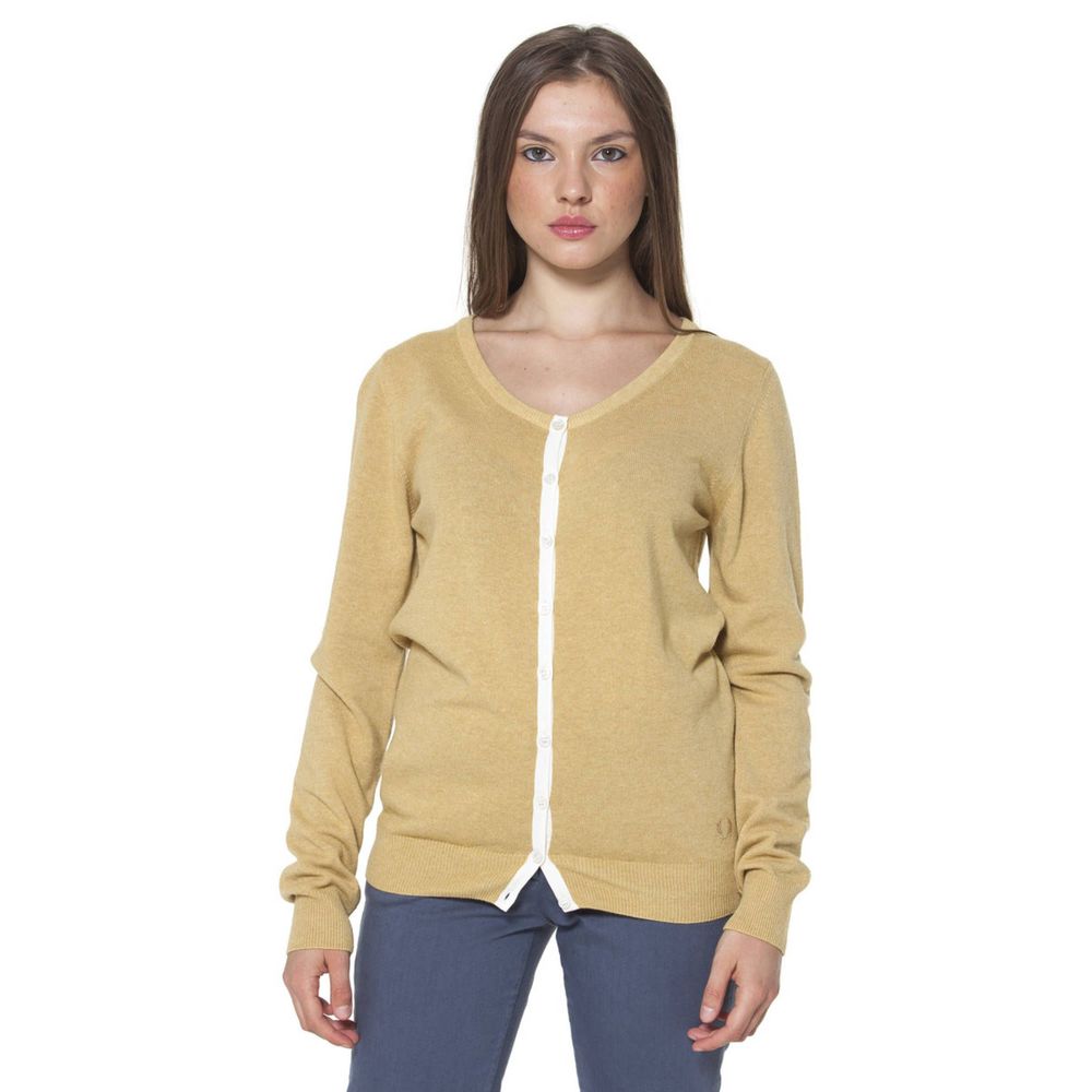 Yellow Nylon Sweater