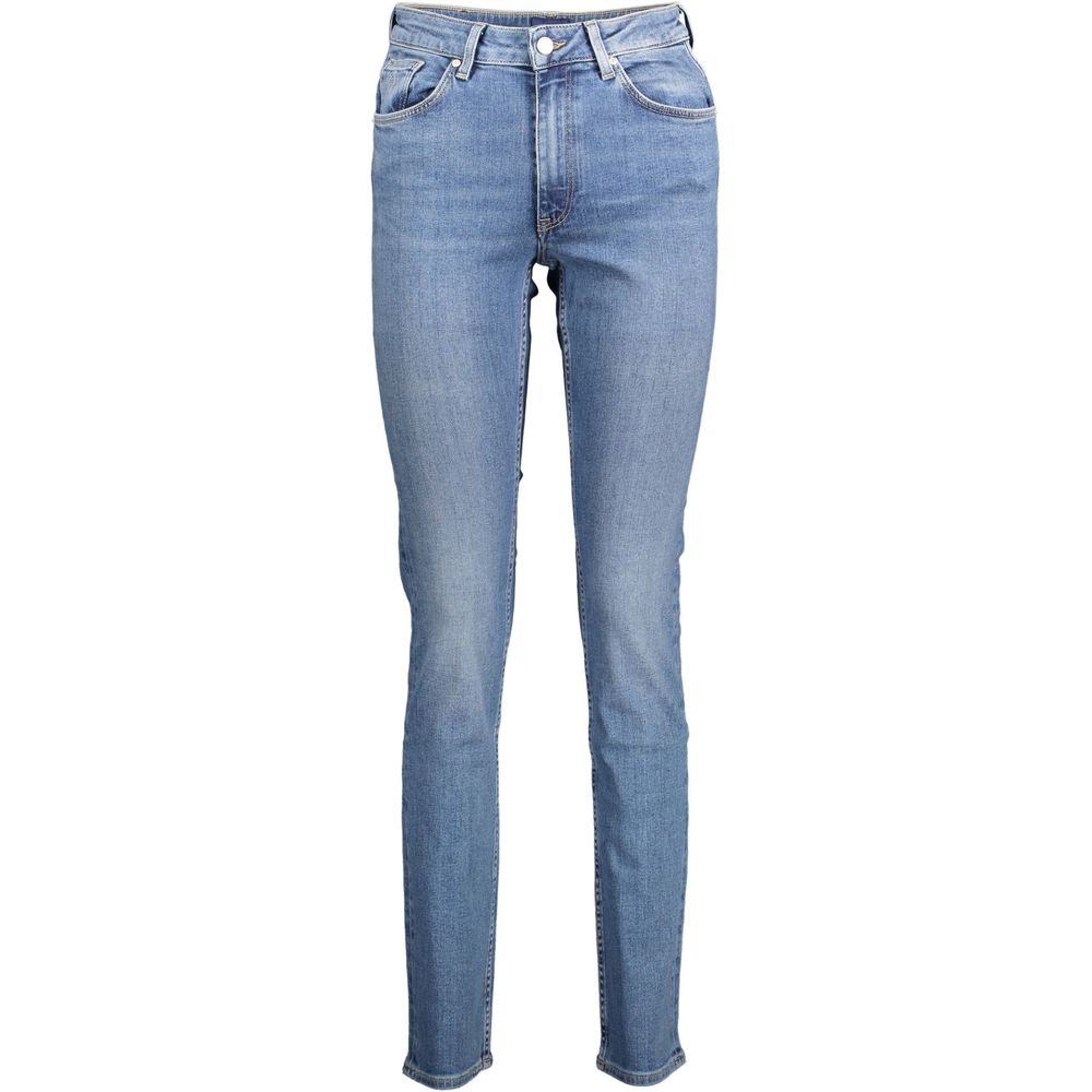 Blue Cotton Jeans & Pant