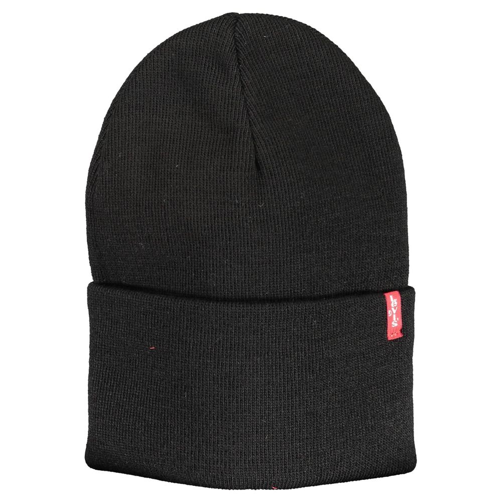 Black Marabou Men Cap