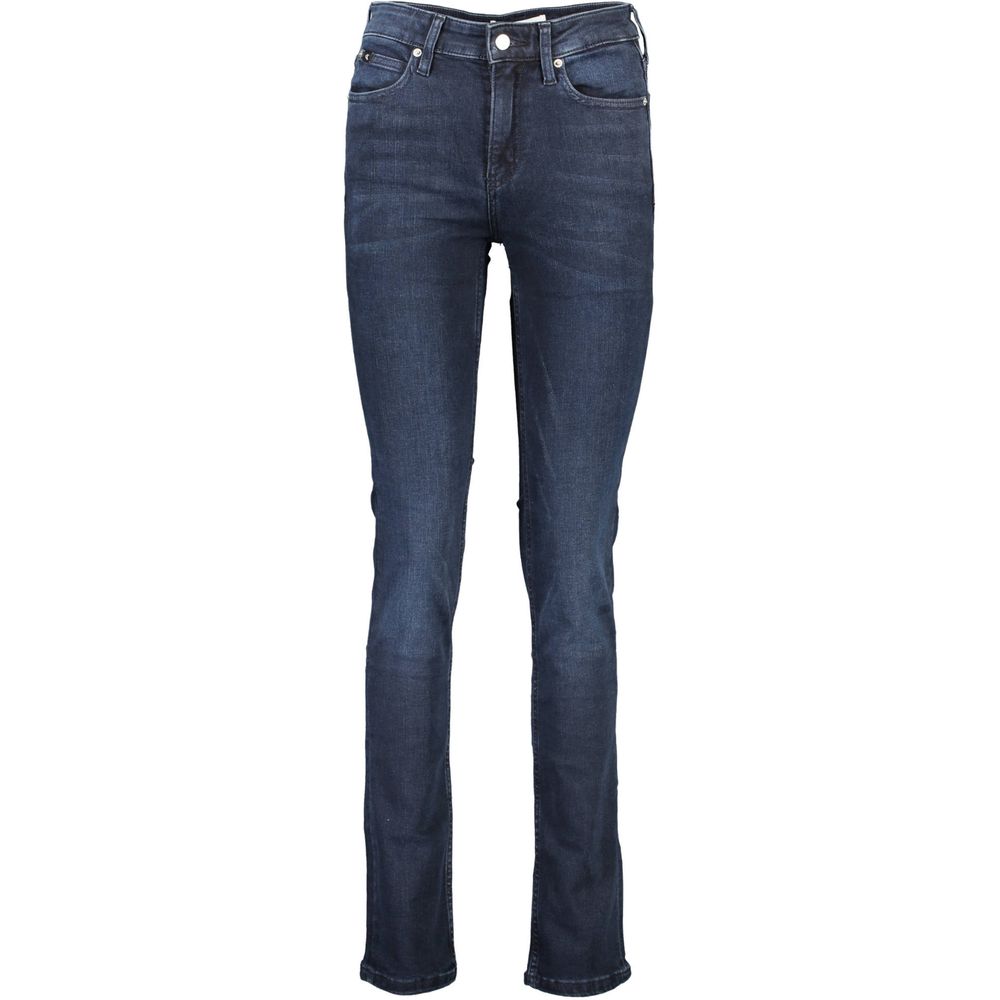 Blu Cotton Women Jeans