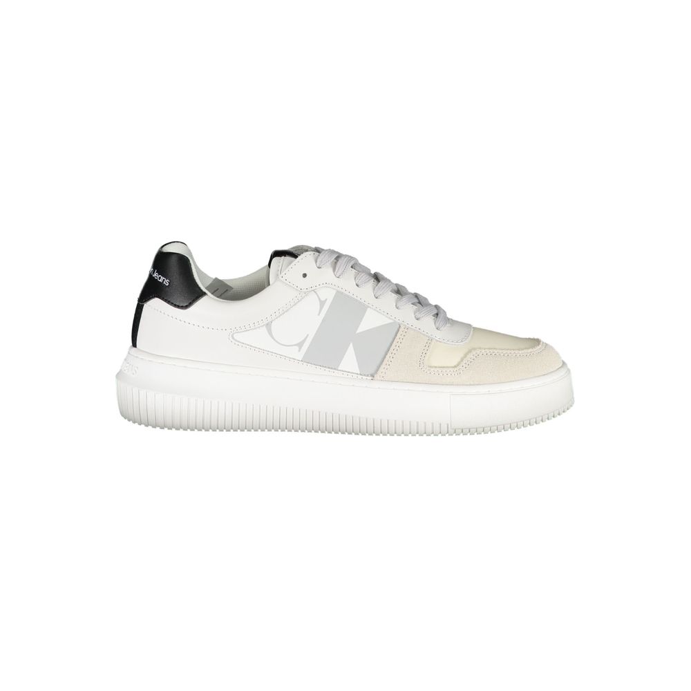 Bianco Leather Women Sneaker