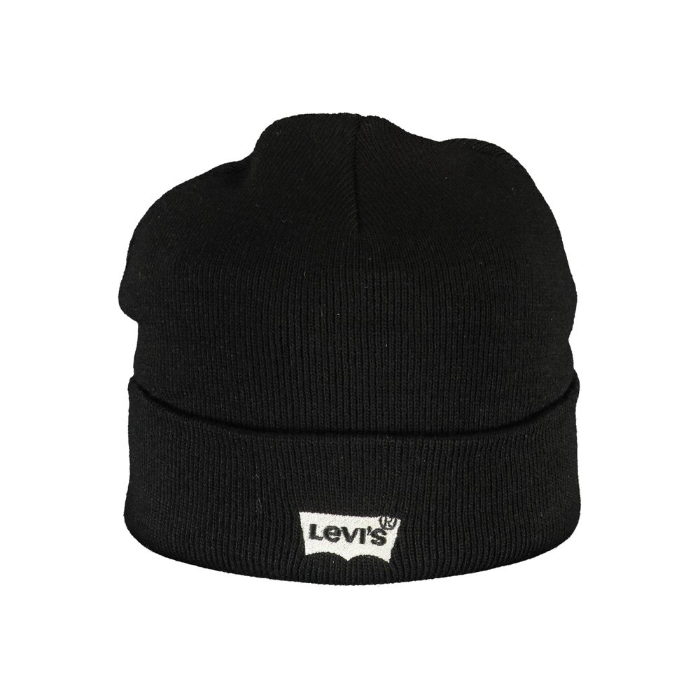 Black Marabou Men Cap