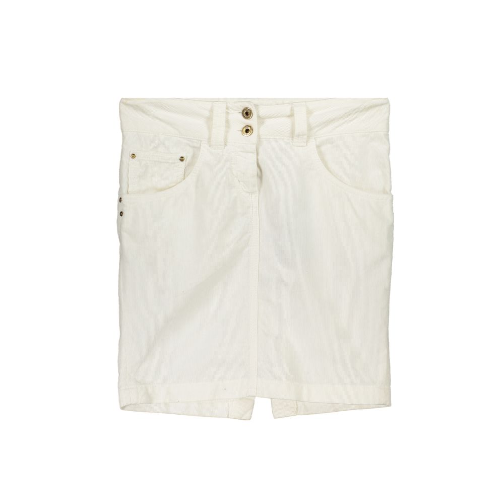 White Cotton Skirt