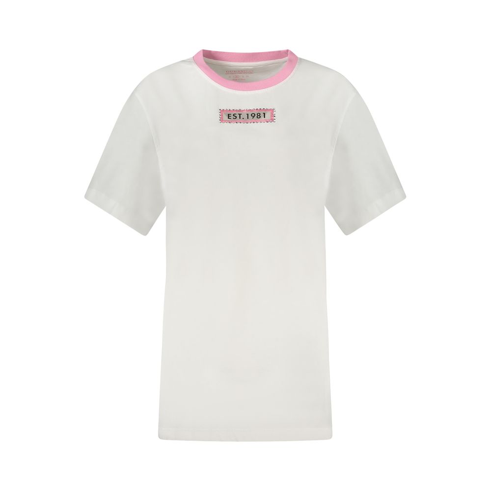 White Cotton Women Top