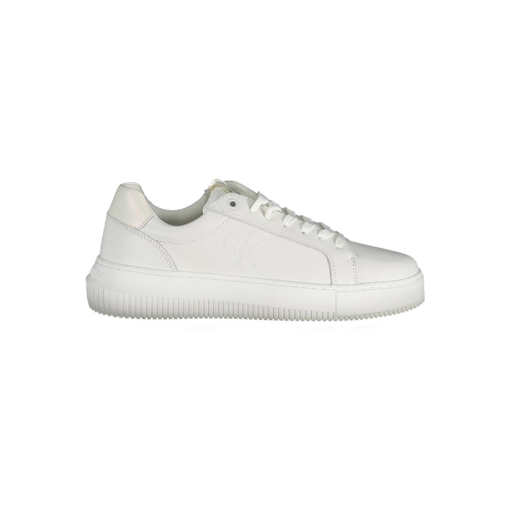 Bianco Leather Women Sneaker