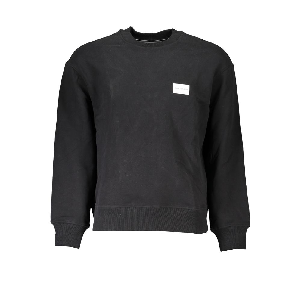 Black Cotton Sweater