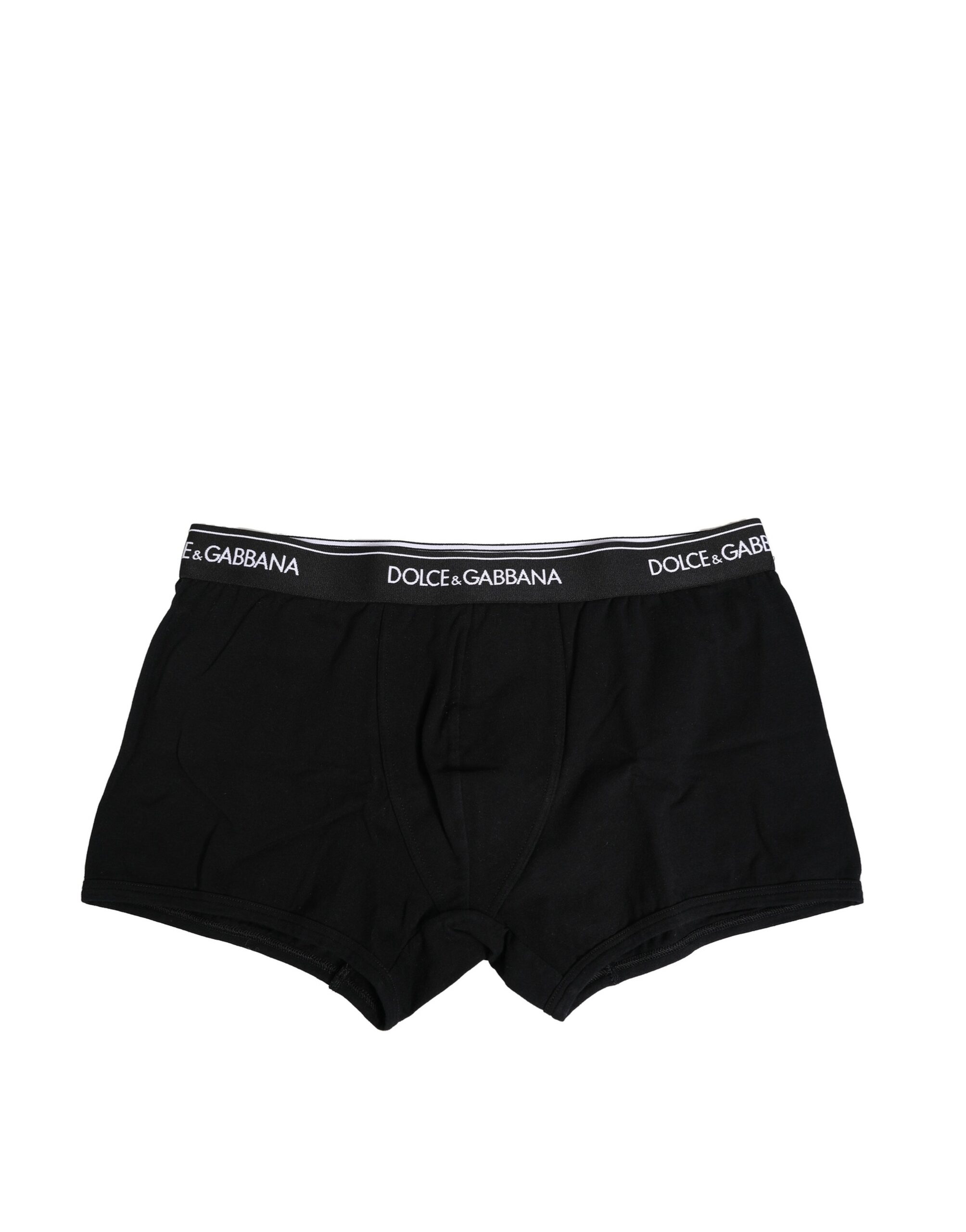 Black Cotton Stretch Regular Boxer Underwear