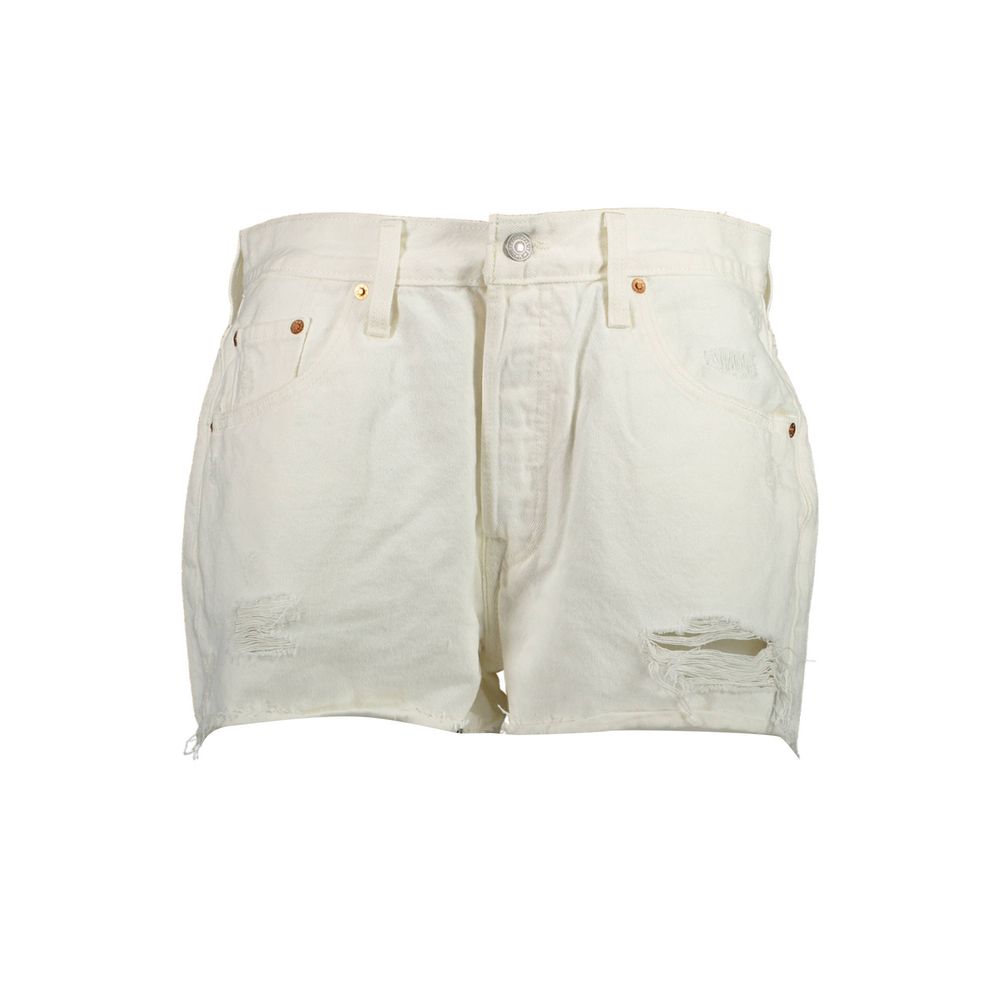 White Cotton Women Jeans