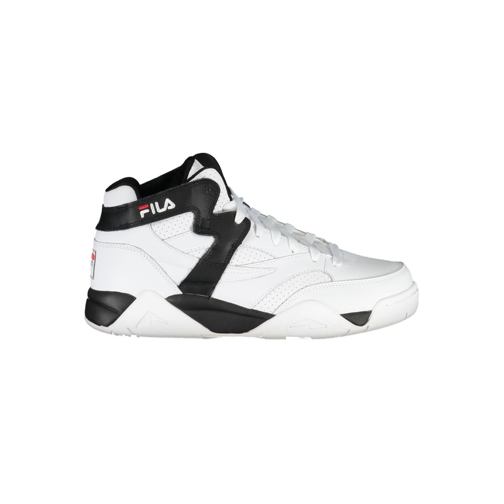 Fila High-Top Athletic Lace-Up Sneakers with Contrast Men's Details
