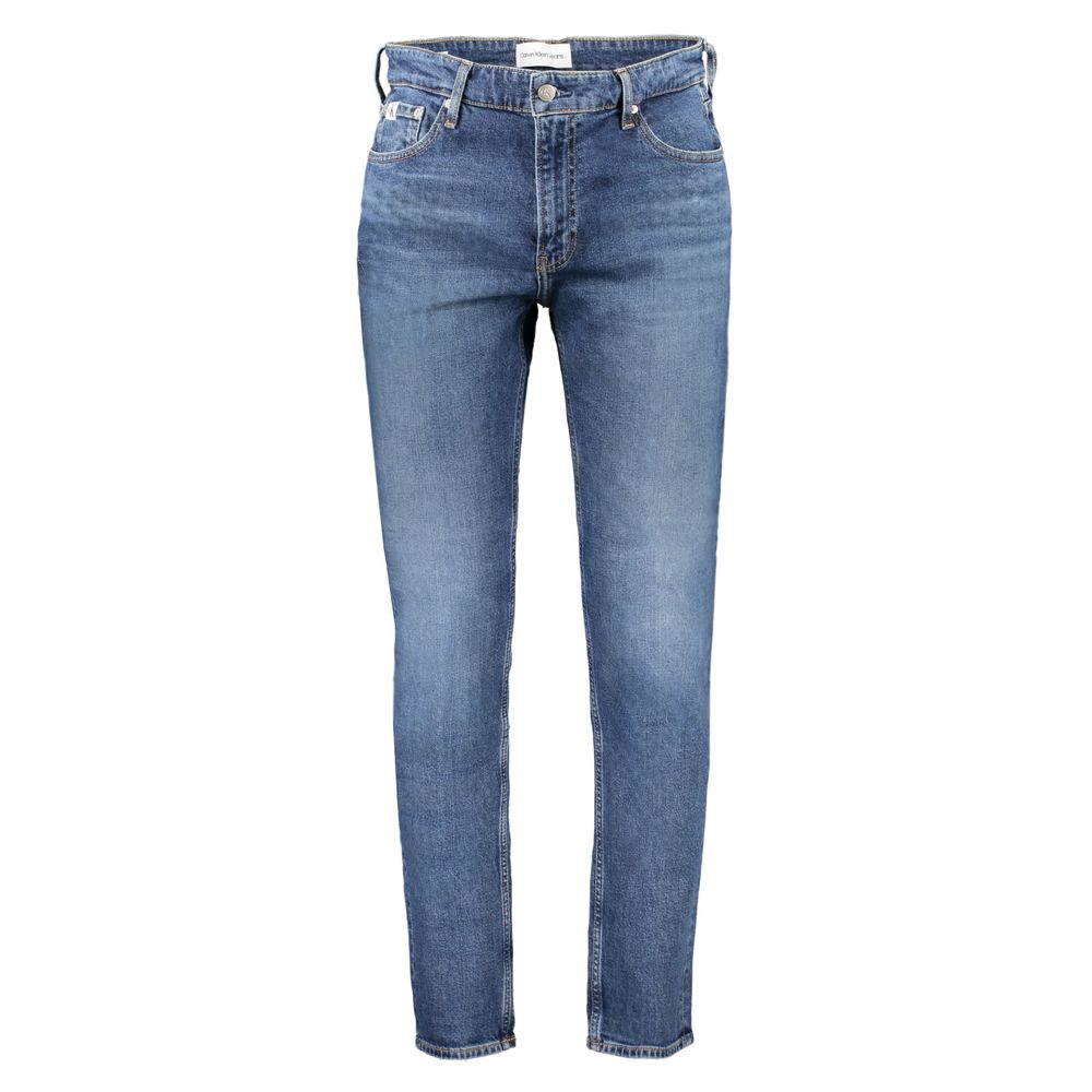 Blue Cotton Men's Jean