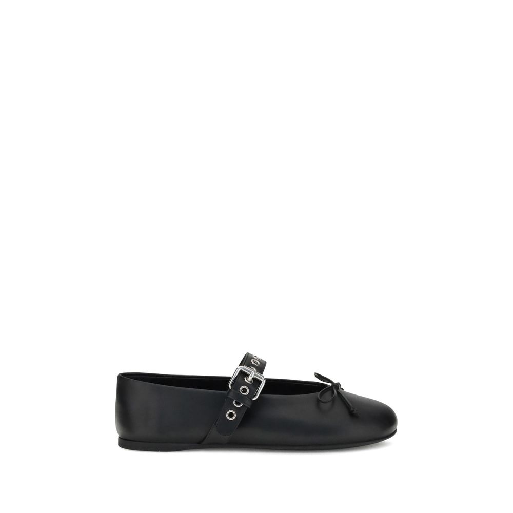 Leather Ballerinas