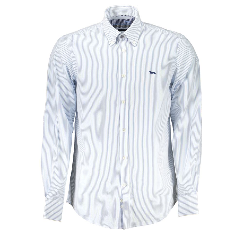 Light Blue Cotton Men Shirt