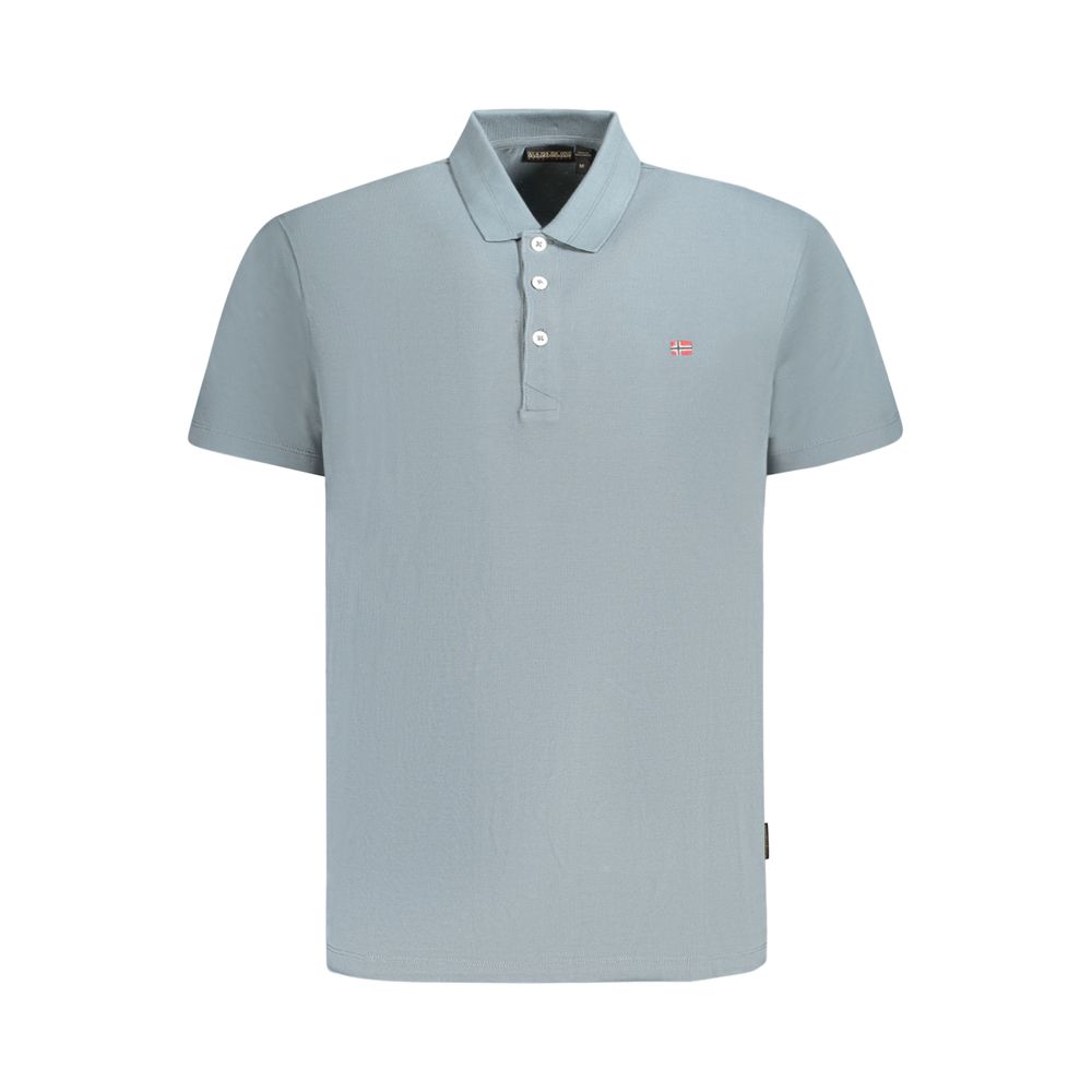 Brown Cotton Men Polo Shirt