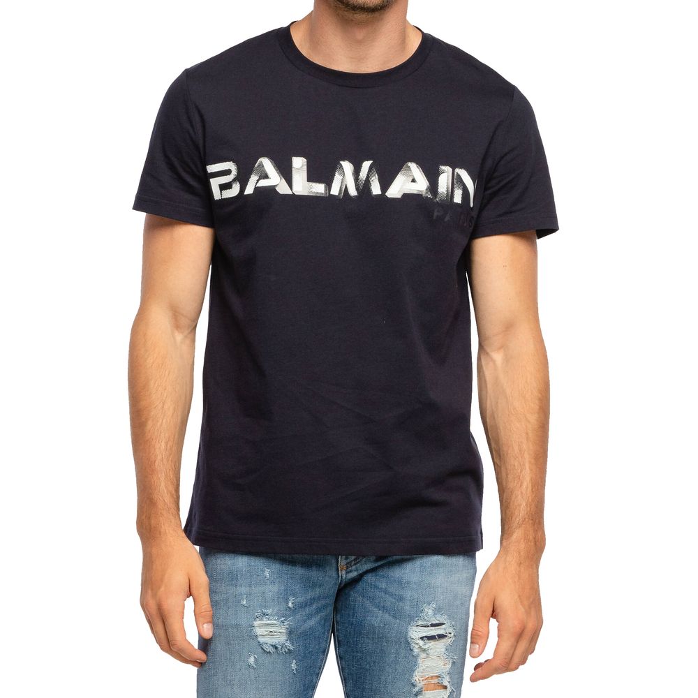 Blue Cotton T-Shirt