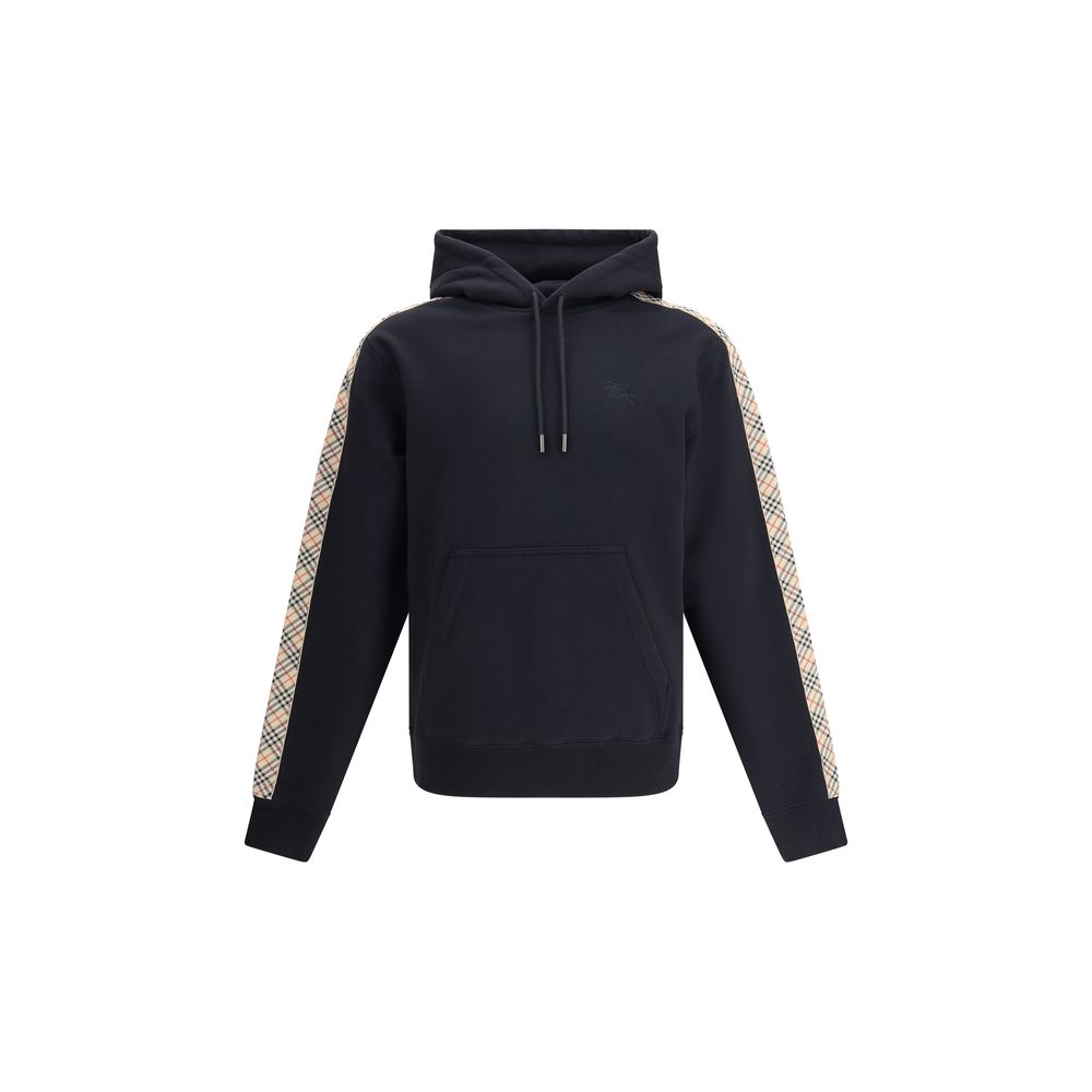 Check trim Hoodie