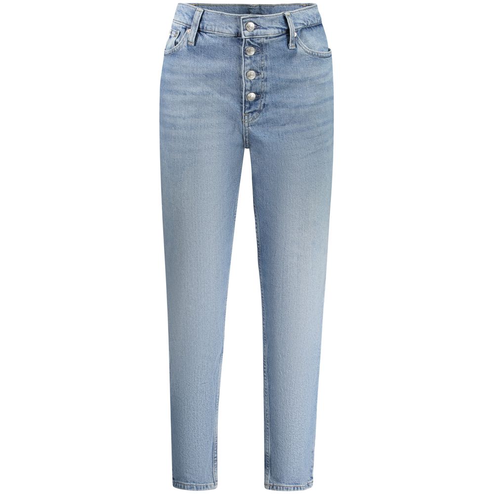 Azzurro Cotton Women's Jeans