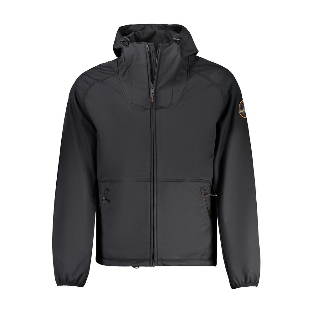 Napapijri Black Polyester Men's Jacket