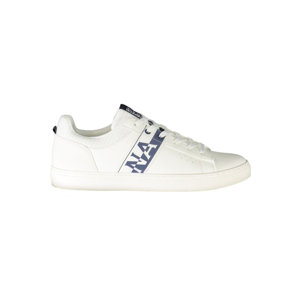 White Leather Men Sneaker
