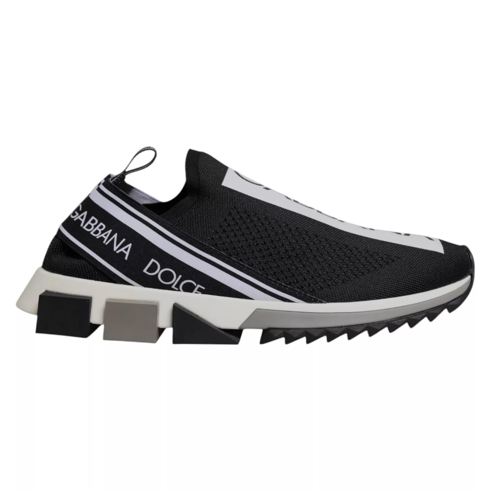 Black White Slip On Sorrento Sneakers Shoes