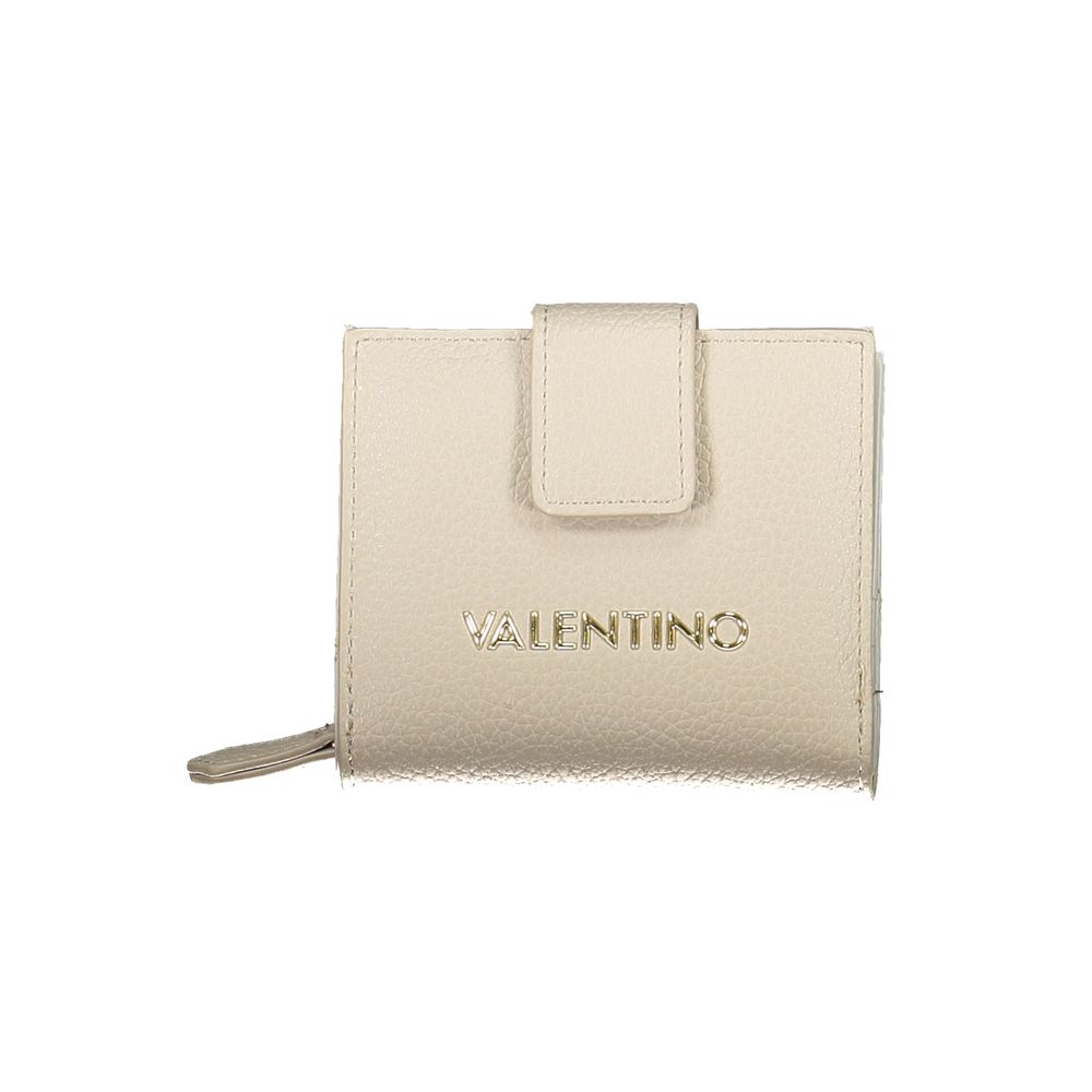 Brown Polyethylene Women Wallet