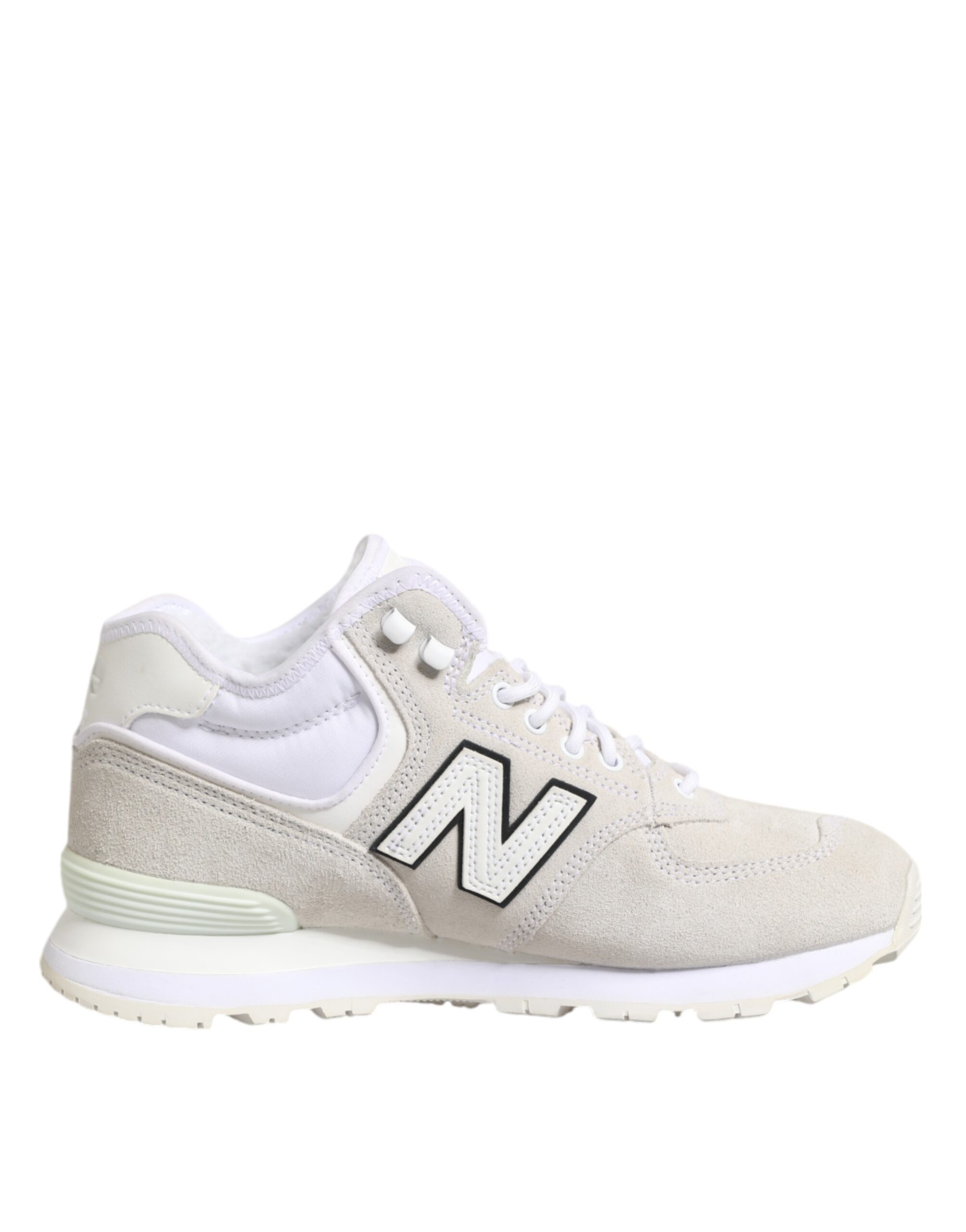New Balance Off White Suede Sneakers Men's Shoes Authentic