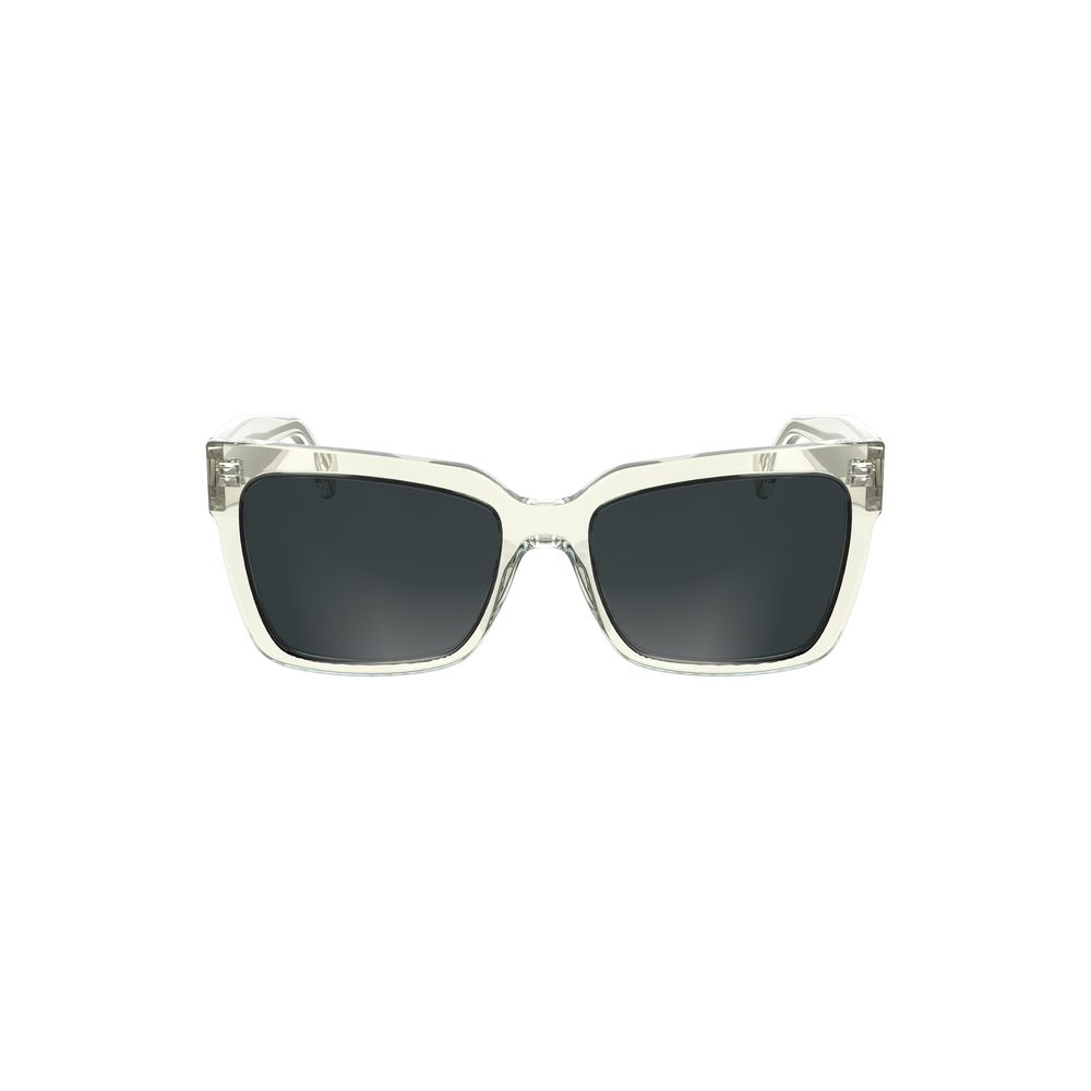Transparent Plastic Men's Sunglasses