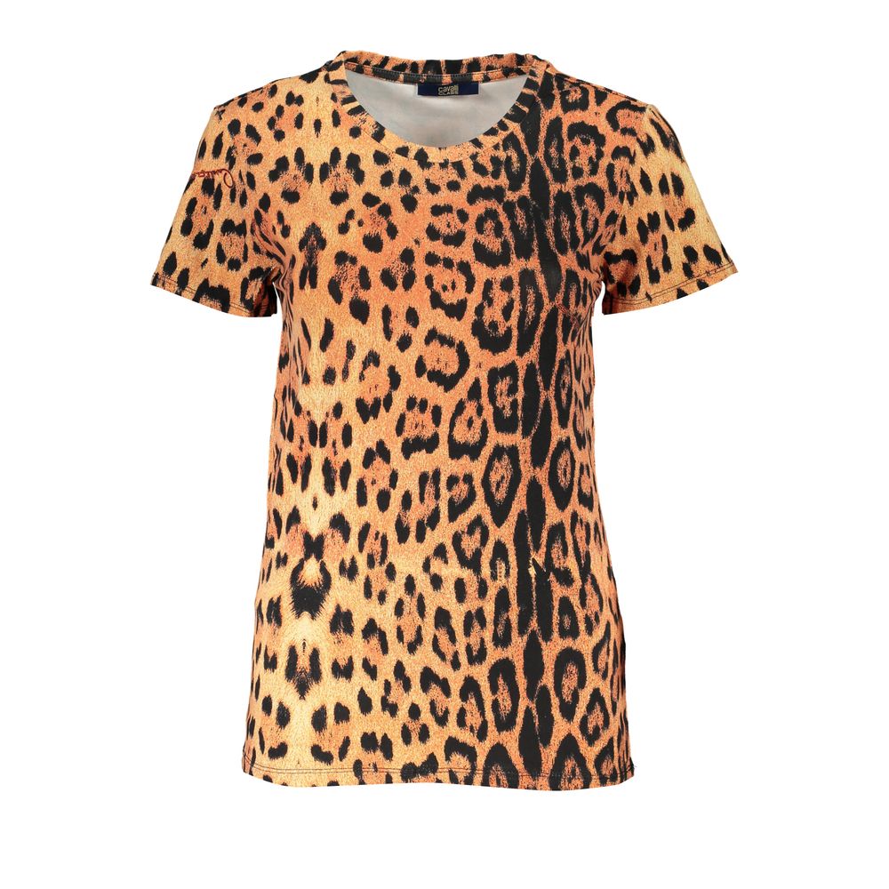 Arancione Cotton Women T-Shirt