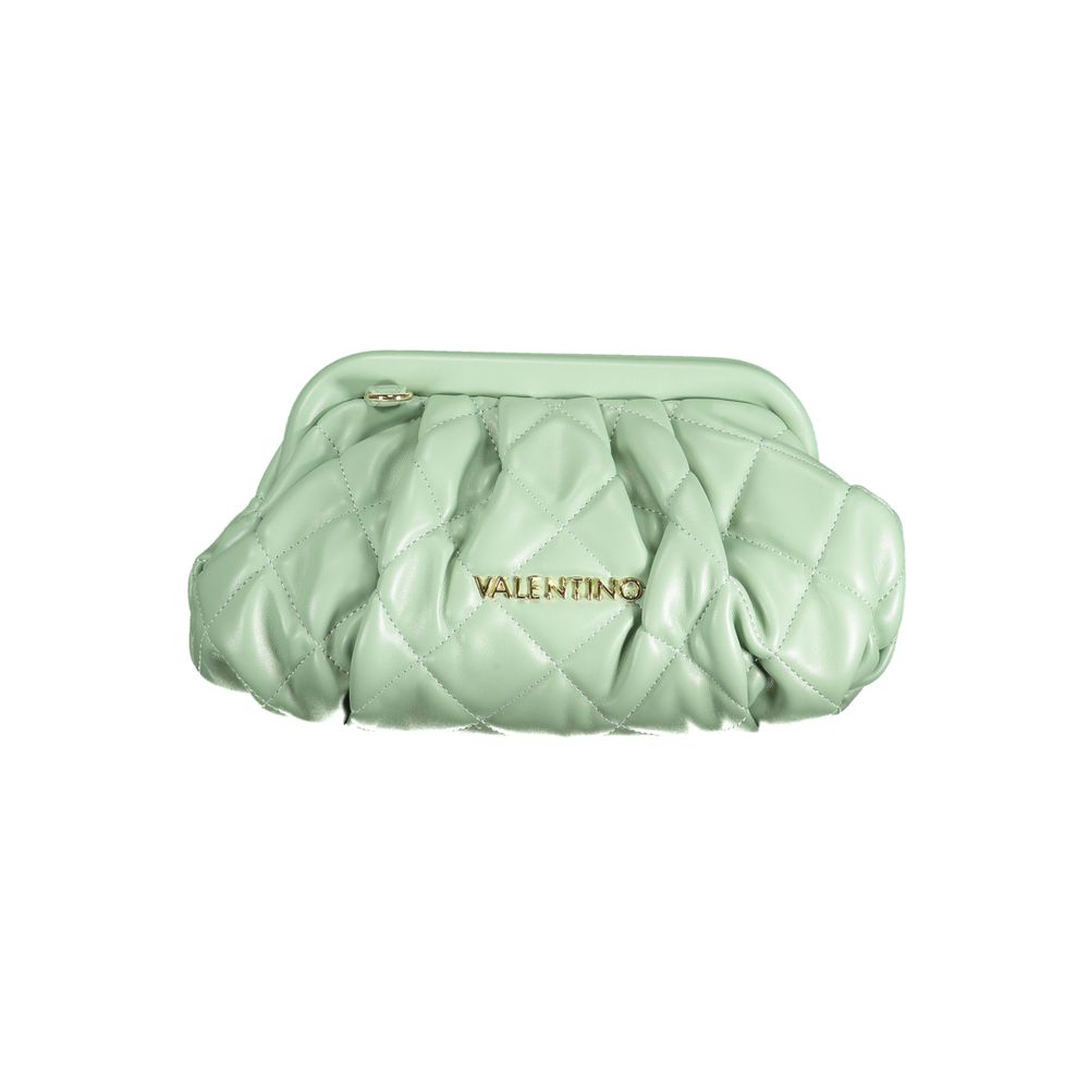 Green Polyethylene Women Handbag
