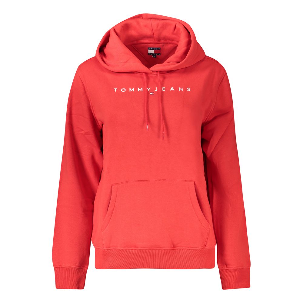 Red Organic Cotton Women Sweater
