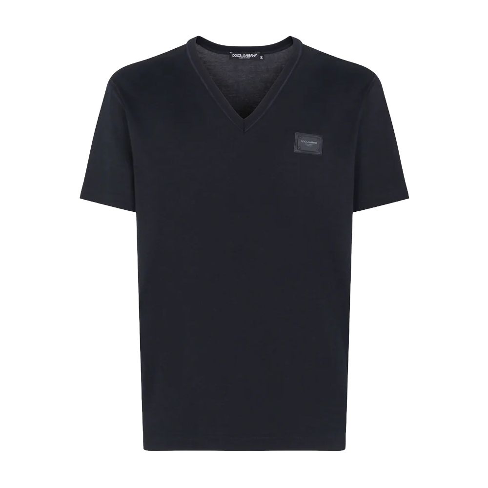 Blue Cotton T-Shirt