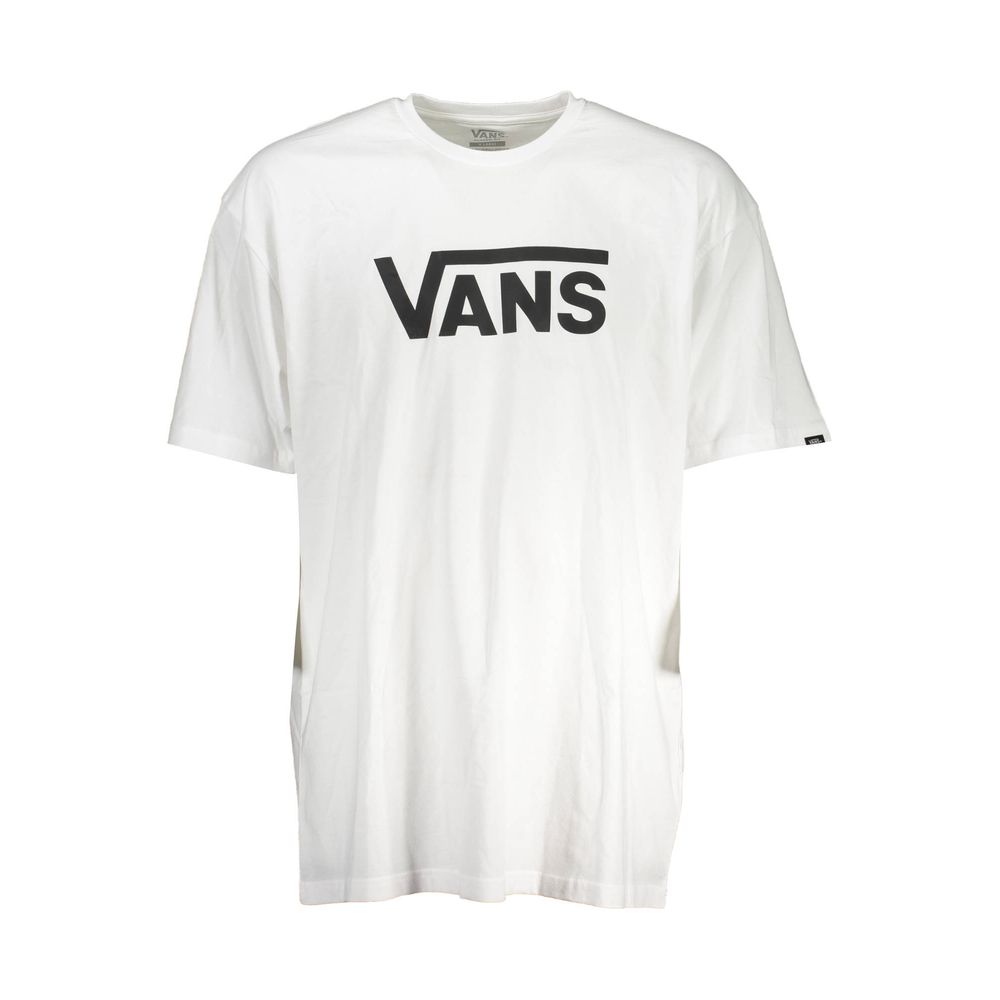 White Cotton Men T-Shirt