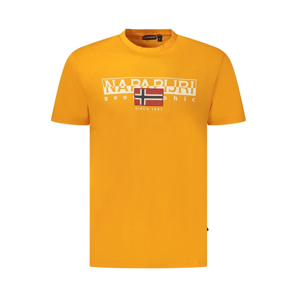 Orange Organic Cotton Men T-Shirt