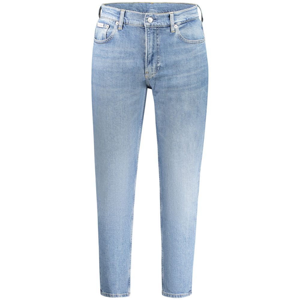 Blue Cotton Men's Jeans