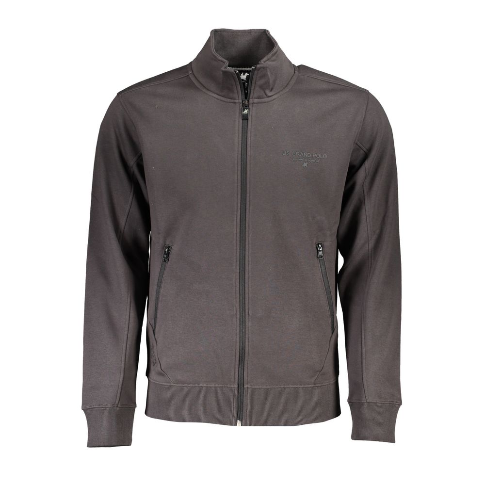 Brown Cotton Men Sweater