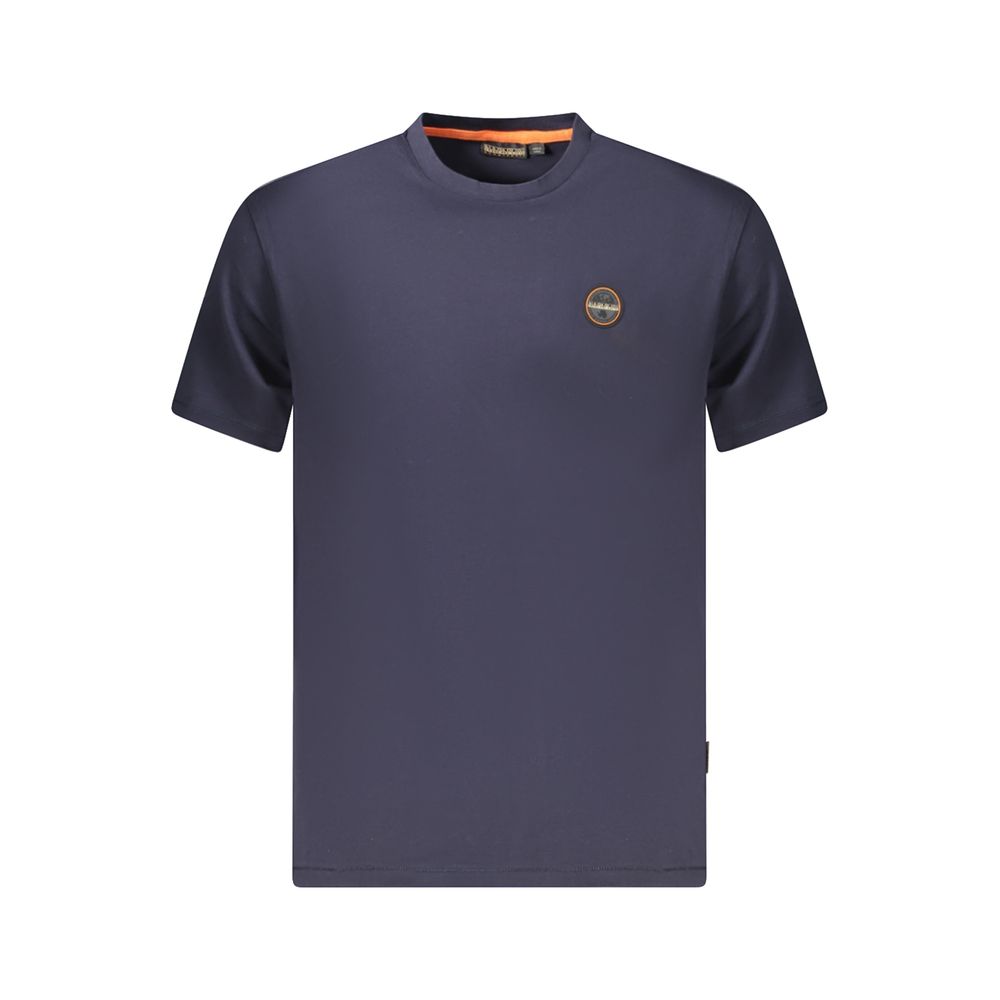 Blue Organic Cotton Men T-Shirt