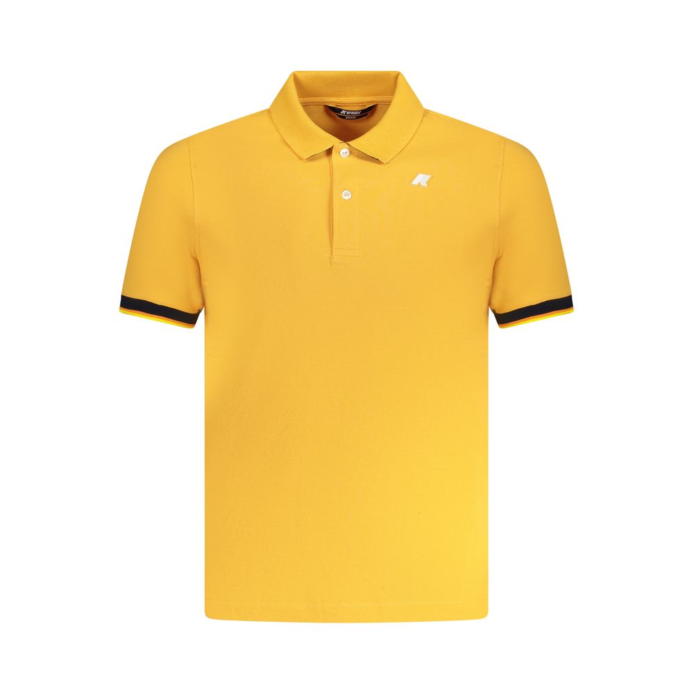 Orange Cotton Polo Shirt