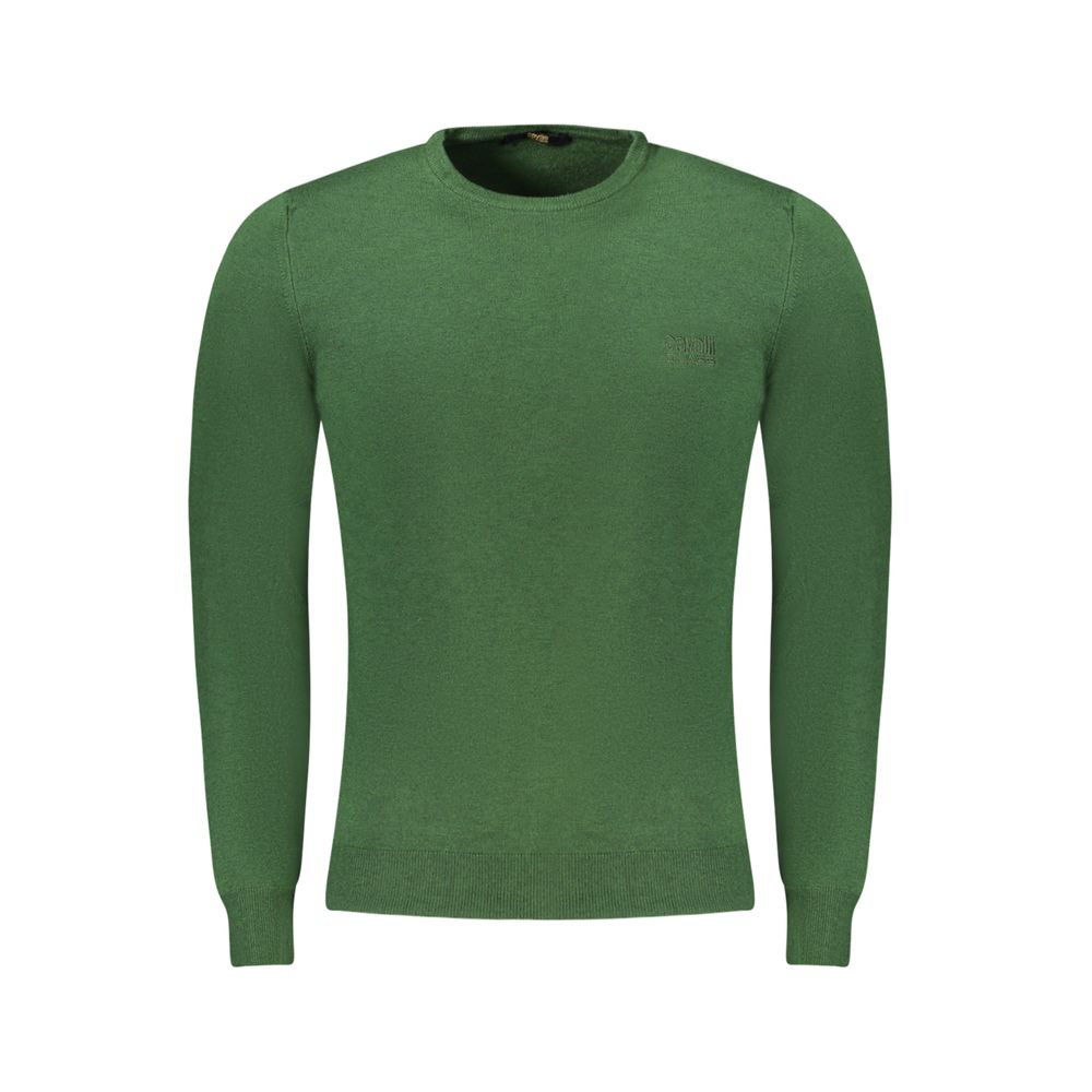 Verde Viscose Men Sweater