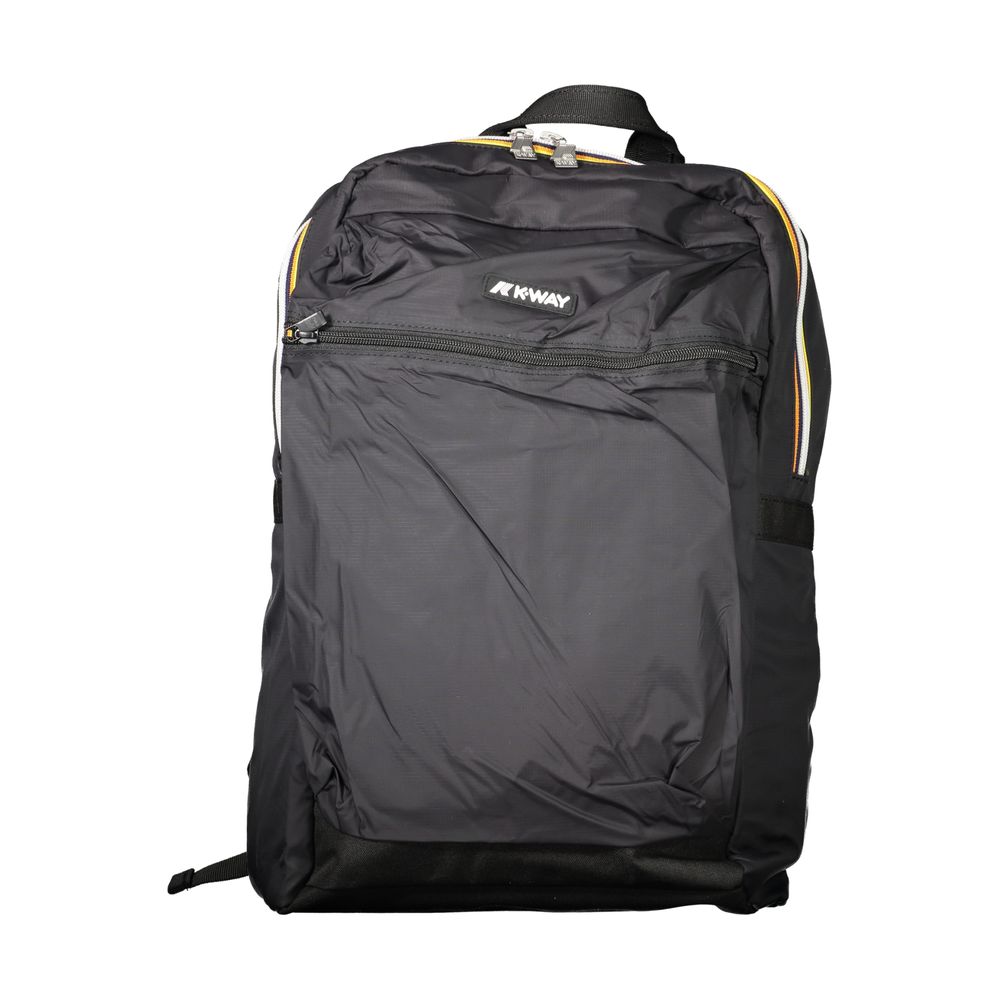 K-WAY Black Polyamide Men Men's Backpack